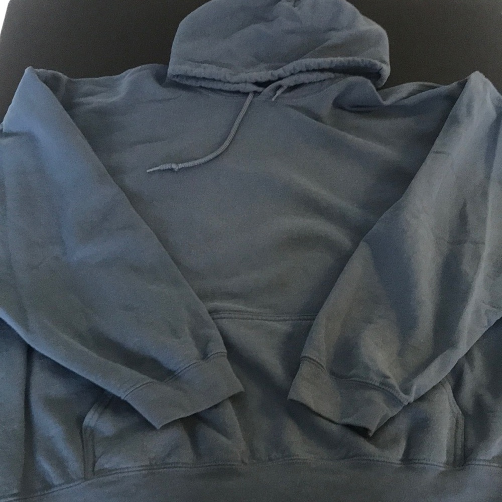 Unisex blue hoodie